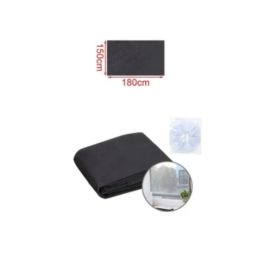 Σίτα Κουνουπιέρα Παραθύρου Μαύρη 150x180cm KMT Tools 3280160